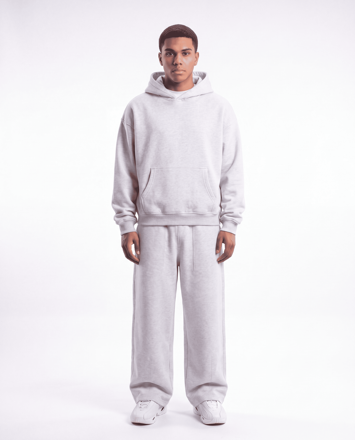 PANTALON DE JOGGING GRIS COLECISE